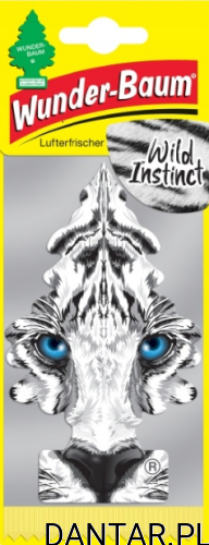Choinka zapachowa do samochodu Wunder-Baum wild instinct a1/10