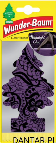 Choinka zapachowa do samochodu Wunder-Baum midnight chick a1/10