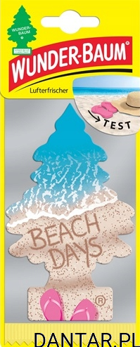 Choinka zapachowa do samochodu Wunder-Baum beach days a1/10