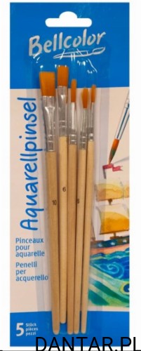 Pędzle  mix a5 Bellcolor  a1/10