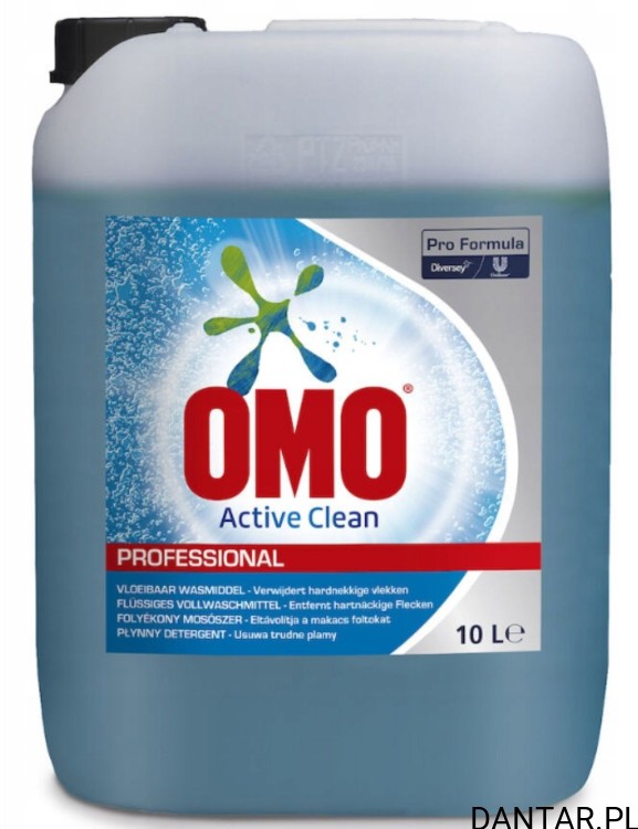 Pyn do prania Omo active clean 10l 