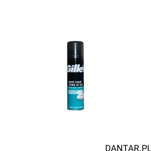 Pianka do golenia GILLETTE 200ml wrażliwa  a1/6
