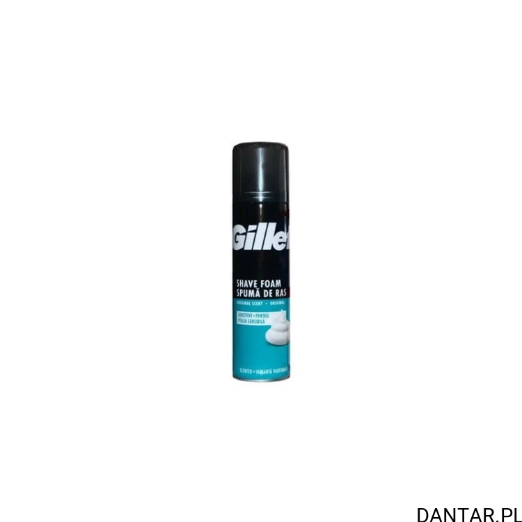 Pianka do golenia GILLETTE 200ml wrażliwa  a1/6