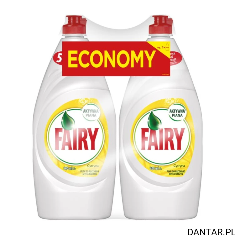 Fairy płyn do naczyń 900ml duo lemon cytryna a2