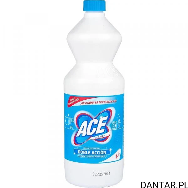 Ace wybielacz w płynie regular niebieski 1l a1/18