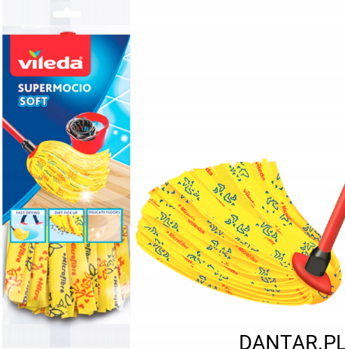 Vileda mop super mocio soft wkład