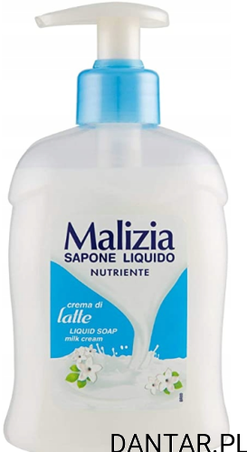 Mydło w płynie Malizia latte białe 300ml a1/12