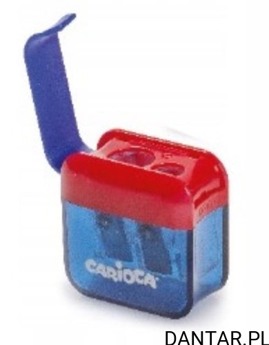 Temperówka podwójna z małym pojemnikiem Carioca a1/24