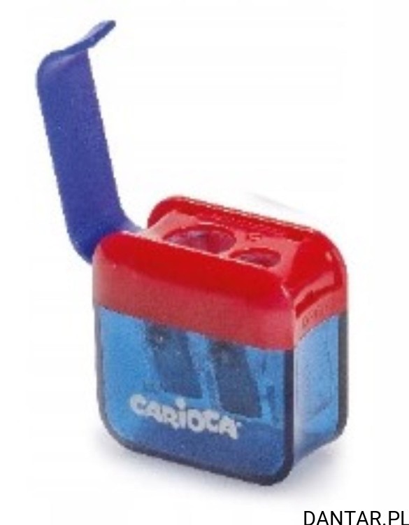 Temperówka podwójna z małym pojemnikiem Carioca a1/24