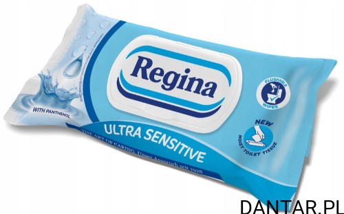 Regina ultra sensitive papier toaletowy nawilżany a42/12
