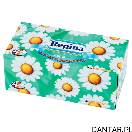 Chusteczki higienieczne KARTONIK REGINA rumianek a96