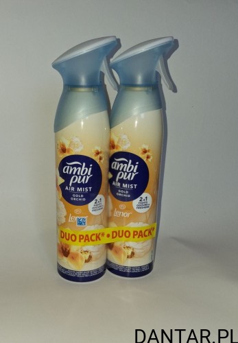 Ambi pur odświeżacz powietrza spray 2x185ml gold orchid a2/4
