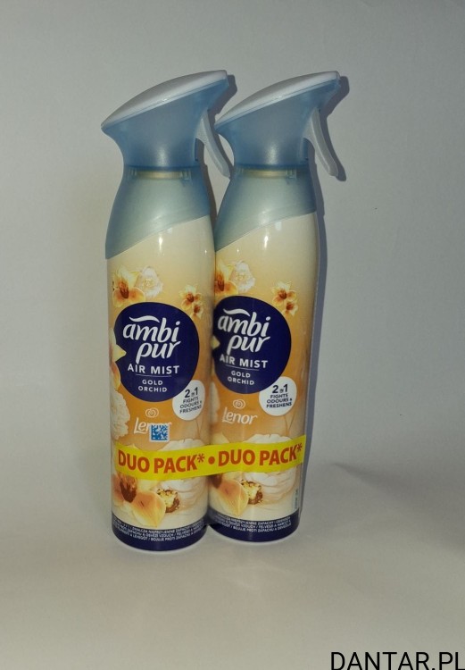 Ambi pur odświeżacz powietrza spray 2x185ml gold orchid a2/4
