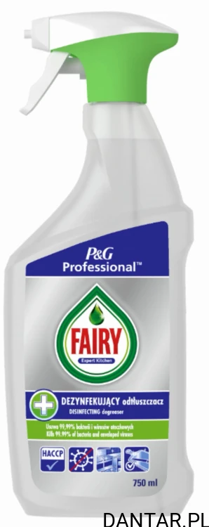 Fairy 750ml odtłuszczajacy - dezynfekujący spray a1/6