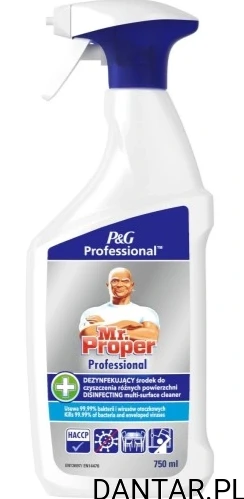 Mr Proper Płyn do dezynfekcij powierzchni 750ml a1/6