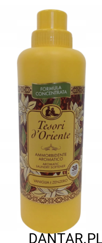 Płyn do płukania Tesori 760ml vaniglia żółty a1/12