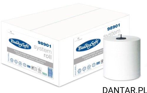 Ręcznik BulkySoft Autocut celul 3w biały 100mb a1/6 98901