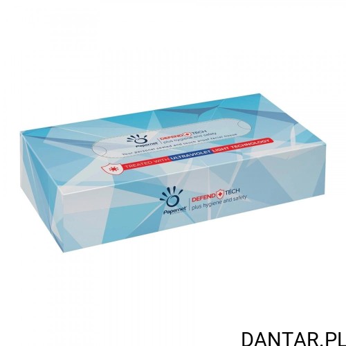 Chusteczki higieniczne kartonik Papernet 2w 415938 a100/40/1440