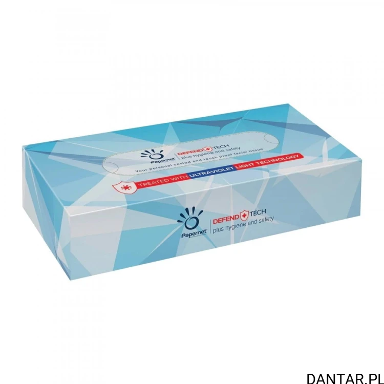 Chusteczki higieniczne kartonik Papernet 2w 415938 a100/40/1440