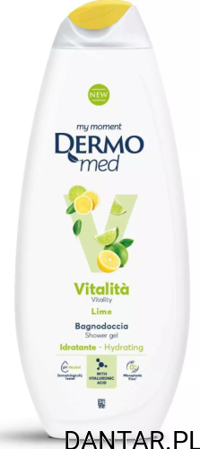 Żel pod prysznic 750ml Dermomed vitalita lime a1/12