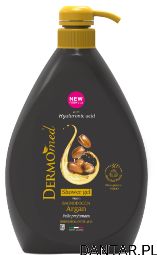 Żel pod prysznic 1000ml z pompką Dermomed sensualita arganowy a1/6