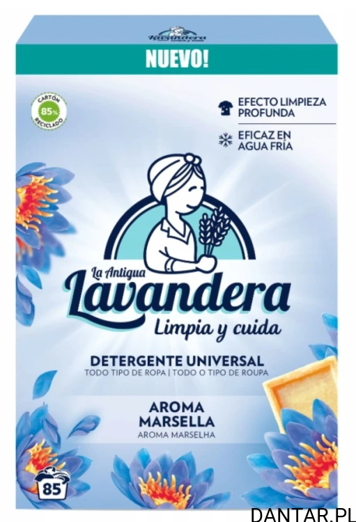 Proszek do prania Lavendera 4,67kg marsylia uniwersalny 85 prań
