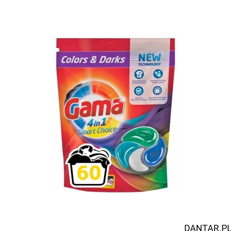 Kapsułki Gama 4w1 color darks a60