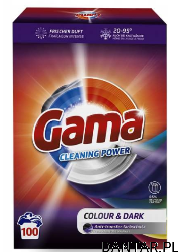 Proszek do prania Gama 6kg karton colour & dark 