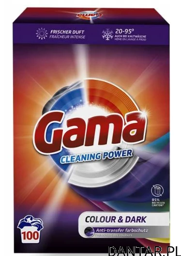 Proszek do prania Gama 6kg karton colour & dark 