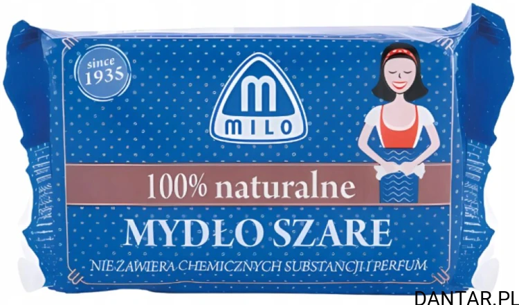Mydło w kostce szare Mattes Milo 175g a1/66