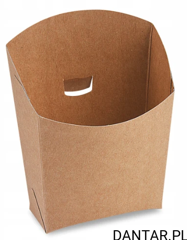 Pudełko na frytki kraft 150g 48515 a50