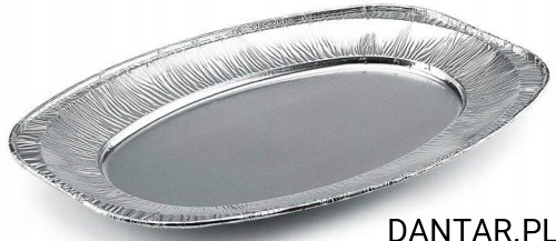 Półmisek taca aluminiowa owalna 55x36cm a10/5 65050
