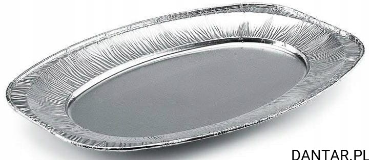 Półmisek taca aluminiowa owalna 55x36cm a10/5 65050