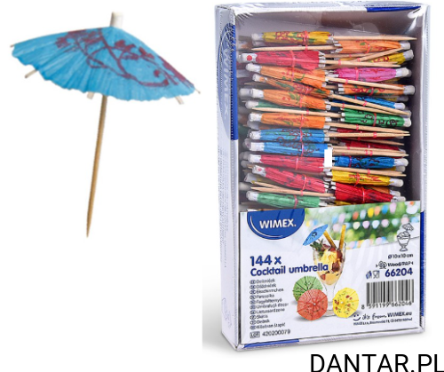 Wykałaczka parasolka 100mm a144 66204