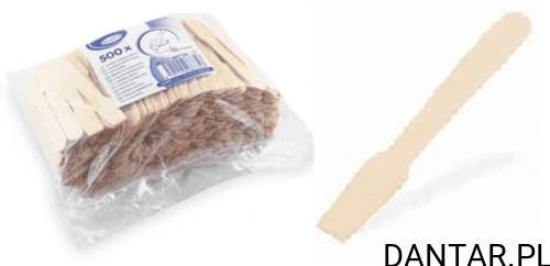 Łopatka do lodów drewniana 9,5cm a500/20 66734