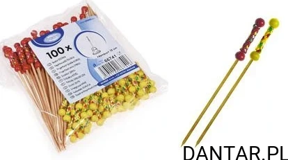 Patyczki bambusowe do przekąsek warkocz 12cm a100/50 66741
