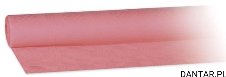 Obrus papierowy w roli 120cm x 8m różowy a1/10 70002