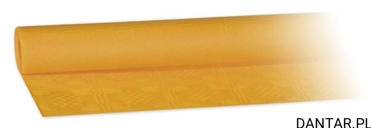 Obrus papierowy w roli 120cm x 8m żółty a1/10 70005