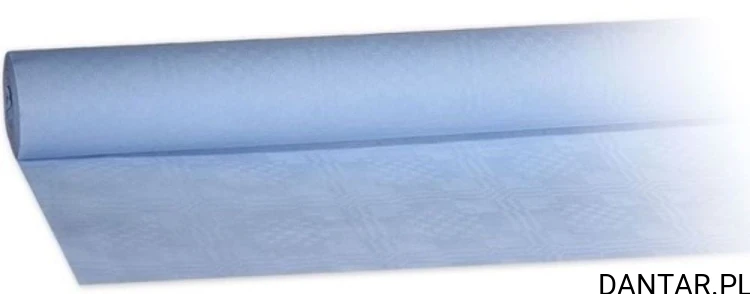 Obrus papierowy w roli 120cm x 8m jasno niebieski a1/10 70007