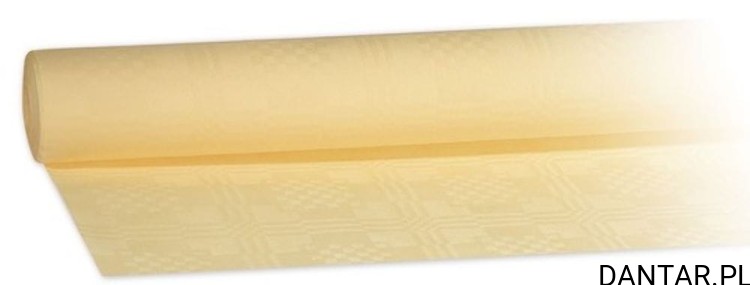 Obrus papierowy w roli 120cm x 8m szampański a1/10 70009