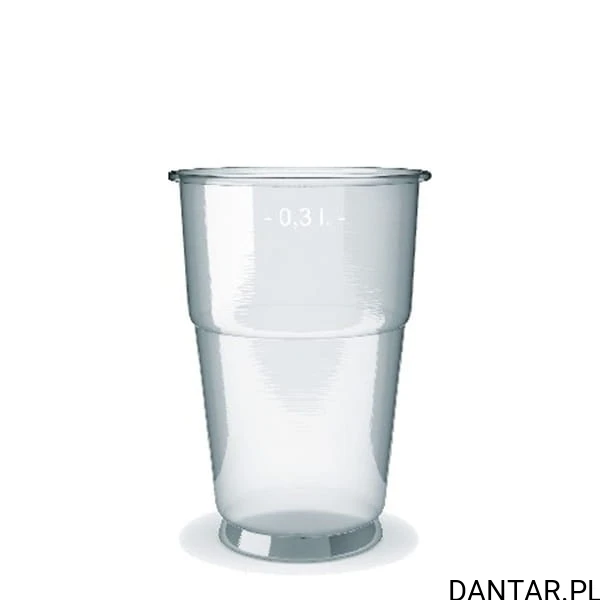 Kubek shake transparentny 300ml *78 76030 a50/25  