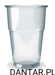 Kubek shake transparentny 300ml *95 76103 a50/16 