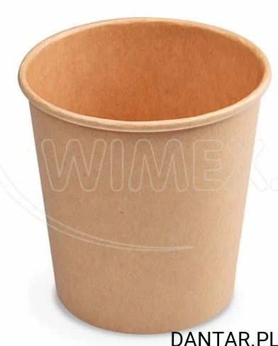 Pojemnik papierowy okrągły kraft 750ml 76976 a50/18