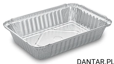Foremka prostokątna aluminiowa 220x155x40 820ml a100 79631