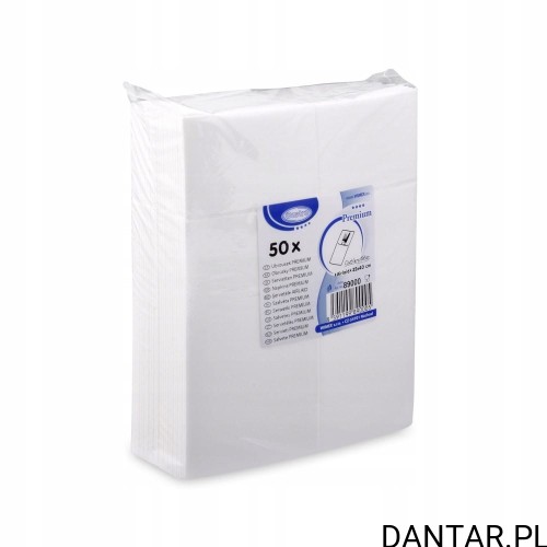 Serwetka kieszonka na sztućce CutleryStar Premium biała 32x40 89000 a50/25