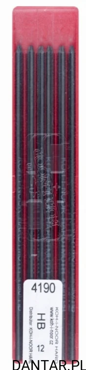 Wkład grafitowy 2mm HB 4190 KOH-I-NOOR a12
