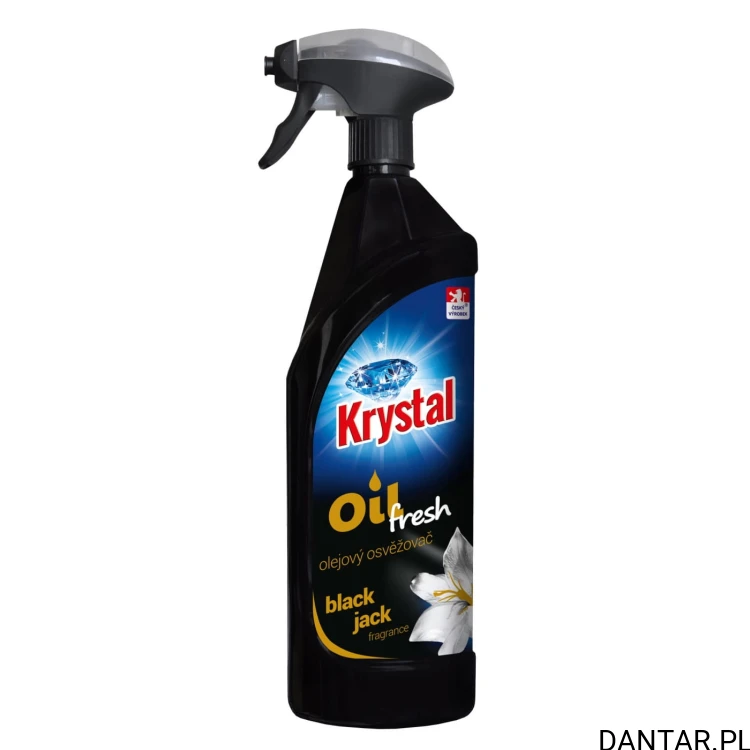 Odświeżacz olejowy 750ml Krystal czarny black jack a1/18