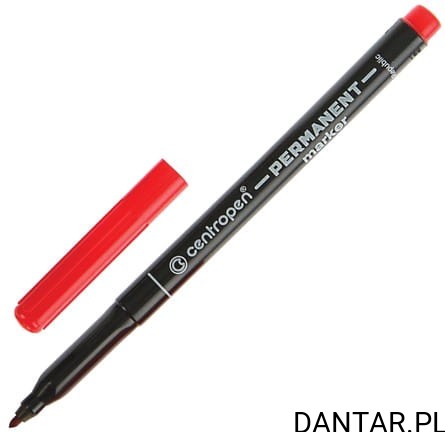 Marker foliopis czerwony Centropen 2536/01 