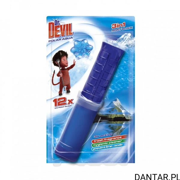 Devil wc żel kleks 75ml polar aqua a1/12