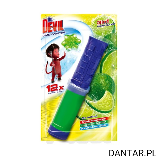 Devil wc żel kleks 75ml lime a1/12